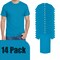 Gildan Sapphire Crewneck Heavy Cotton T-Shirt Bundle for Cricut, Unisex Short Sleeve Blanks for DIY Printing